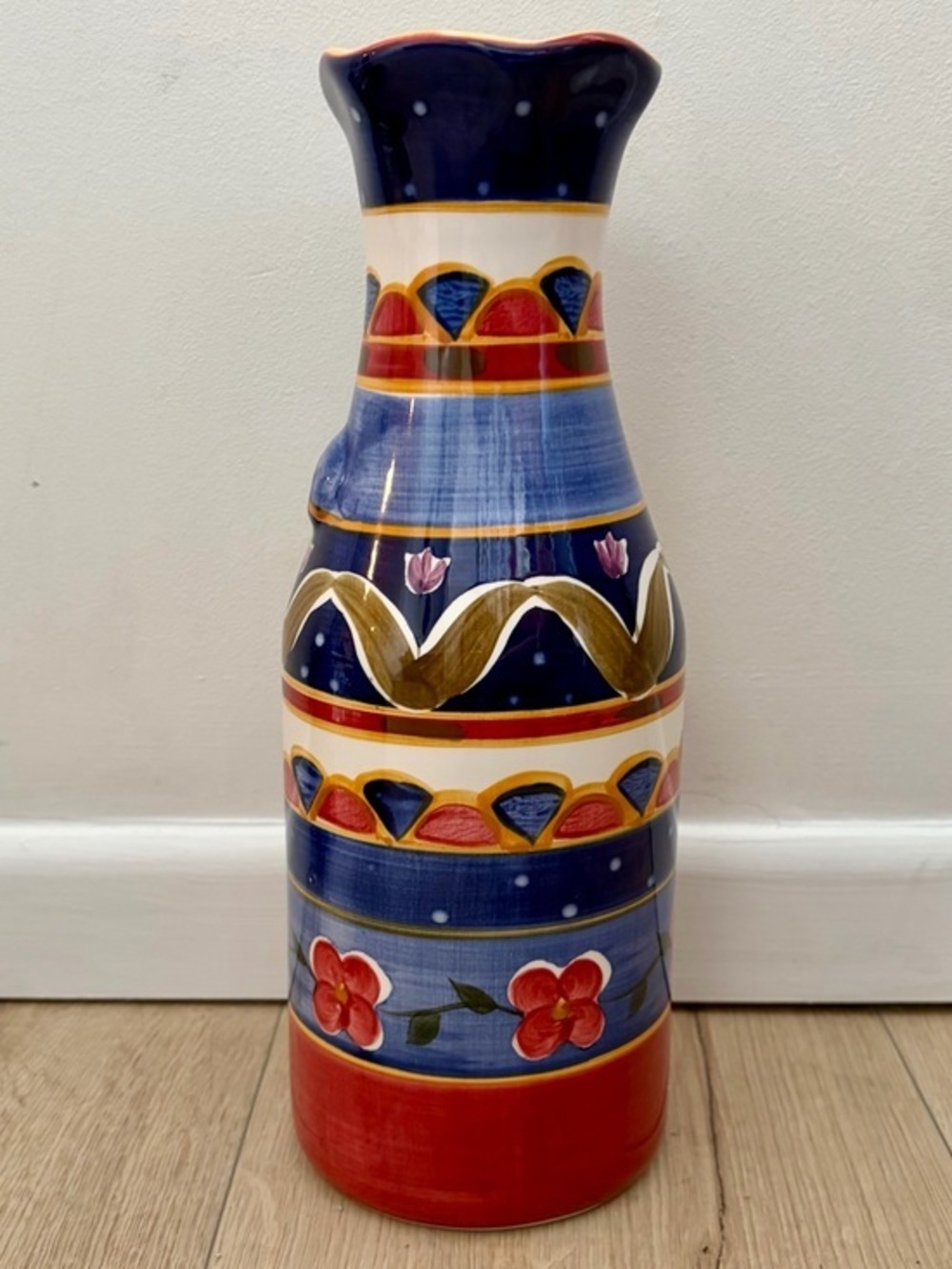 Vase Ceramic Glossy Tabletops Unlimited "Boulevard" Carafe Decanter